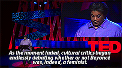 intoxicatingtouches:   gifthetv: Roxane Gay: Confessions of a Bad Feminist  One of my most favorite TED talks.  