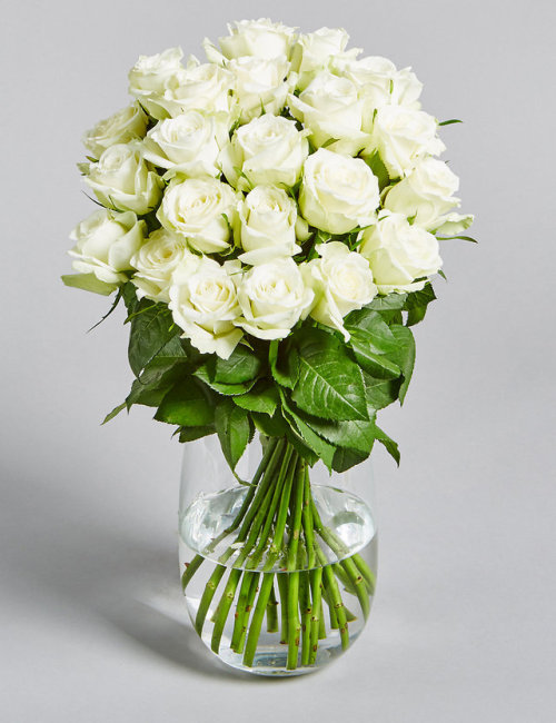 Fairtrade White Roses