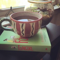 abookblog:  Sometimes #tea and #books are all you need. #reading