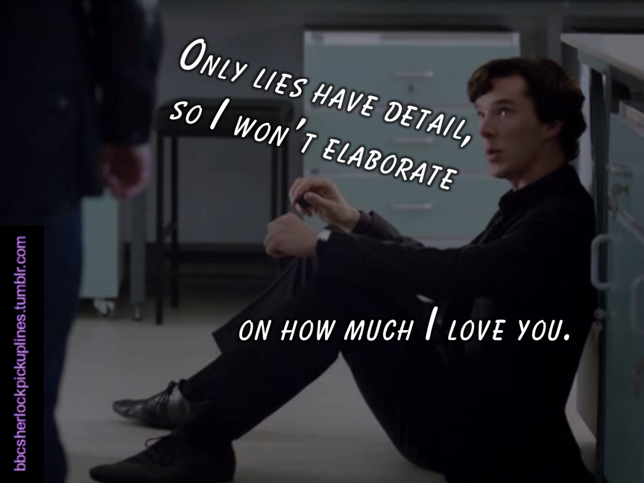 The best of series three (so far!) from BBC Sherlock Pick-Up Lines. Happy Valentine&rsquo;s