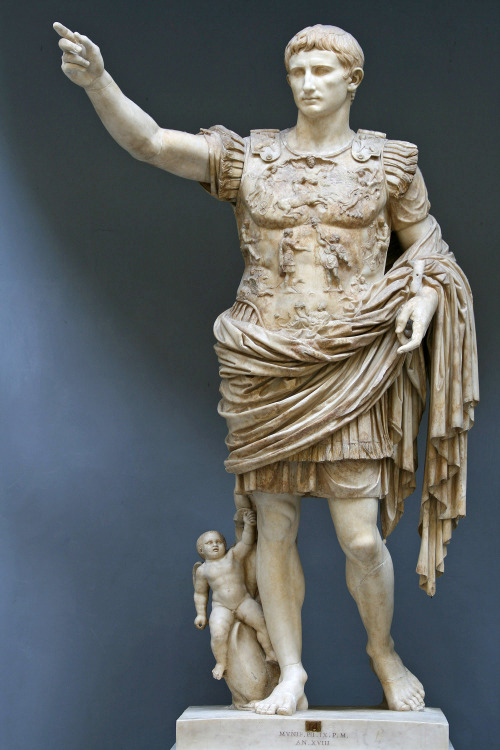 peashooter85: Today in History, the 16th of January, 27 BC, Gaius Octavius accepts the title of 