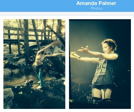 phoenixfloe: Amanda Palmer’s photo feed on twitter…ughhhh yes! It looks like she’