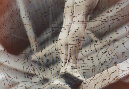 letargos:Howardena Pindell - Video Drawing from Swimmers Series, 1973 - 1976