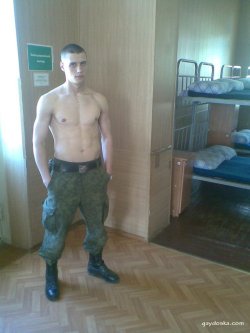 oioisound:  humiliationverbale:  hoteasterneuropeanguys:  Soldier from Russia  slavic Superior, deserves total obedience      