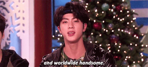 seokjinies:Jin’s cute introduction
