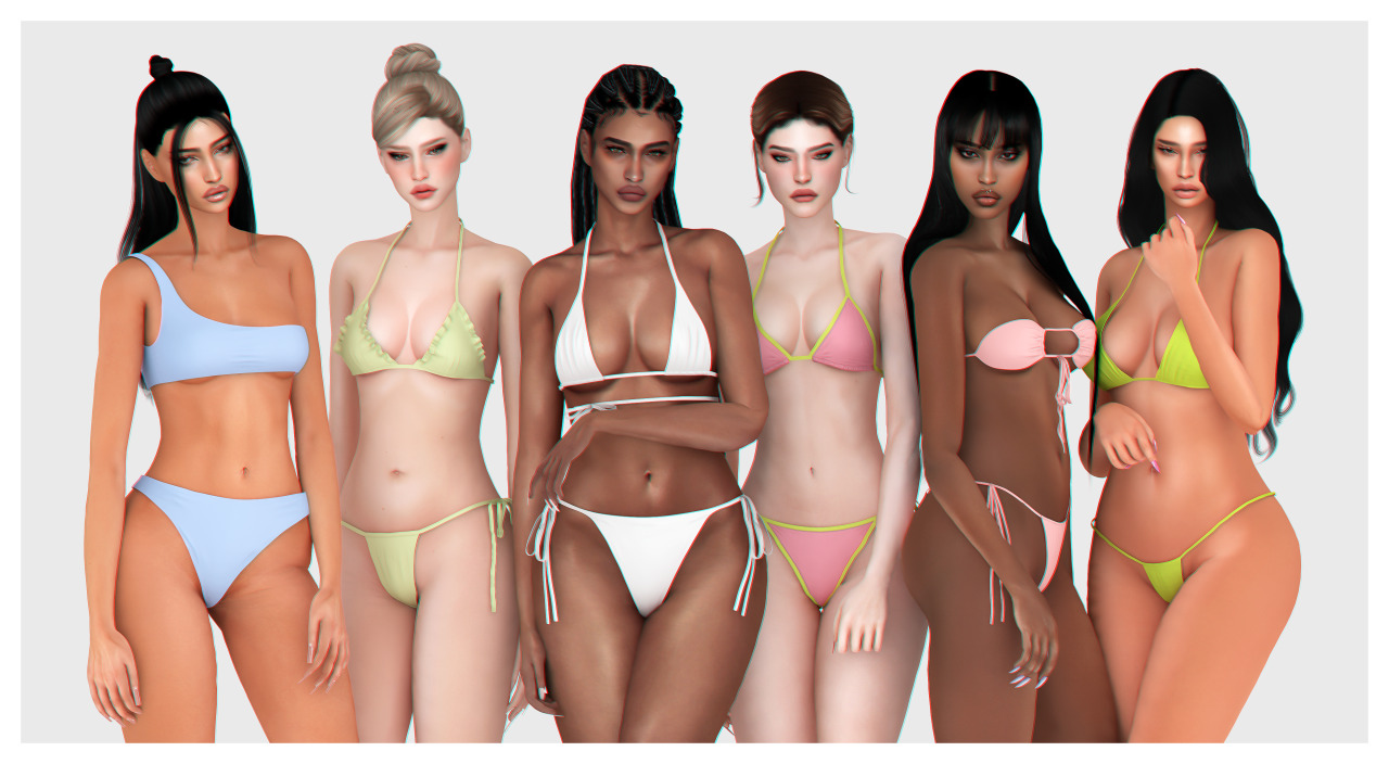 Mod The Sims - Cute Teen Bikini Set