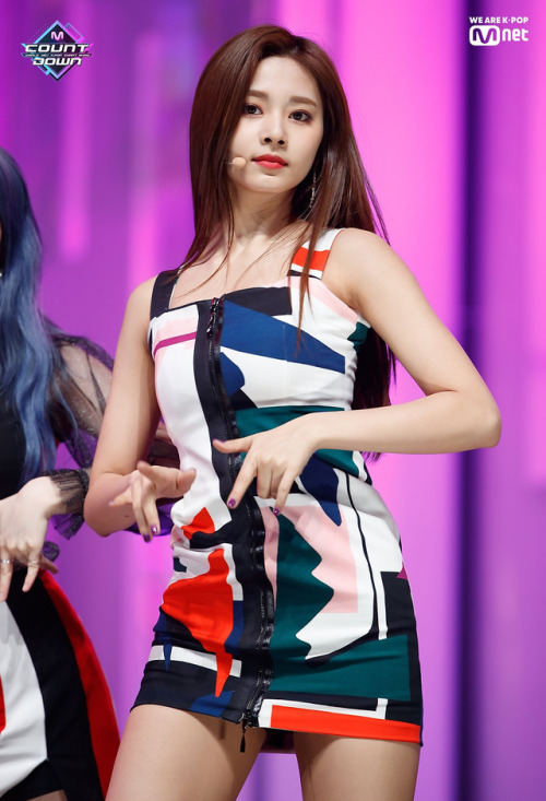 korean-dreams-girls:Tzuyu (Twice) - M!Countdown Pics  