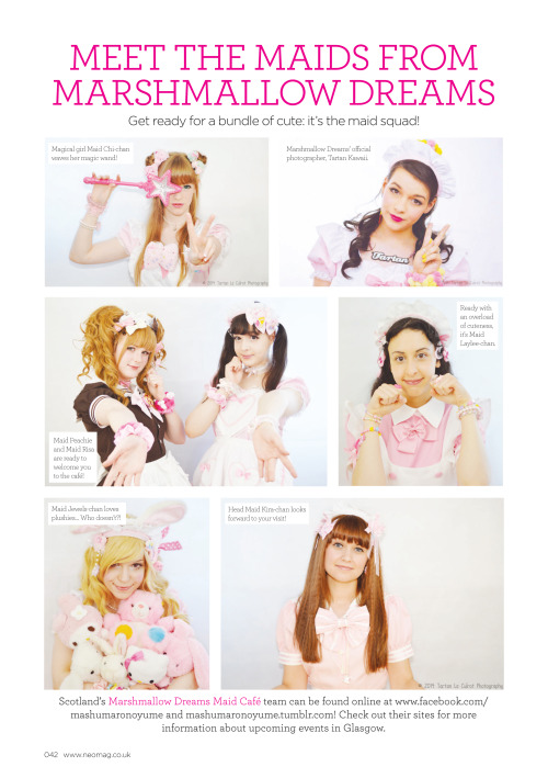 mashumaronoyume: Minna-san! For those of you in the UK, you might have seen our recent feature in Ne