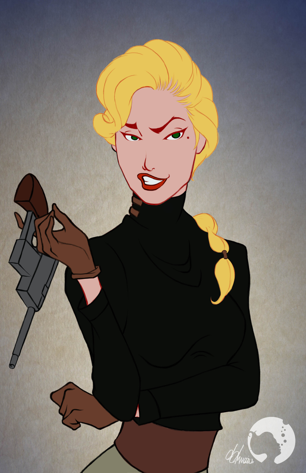 disney's atlantis: the lost empire — bloop205: Fan art of Helga Sinclair  Also I made...