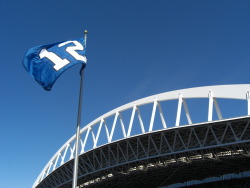 enginedynamicsinc:  Leaving the game and the 12th Man was loud ‘n proud today.  #SeattleSeahawks