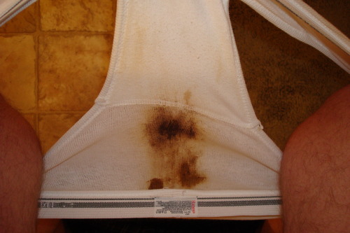 dirtybuttspanking: The normal state of my briefs…