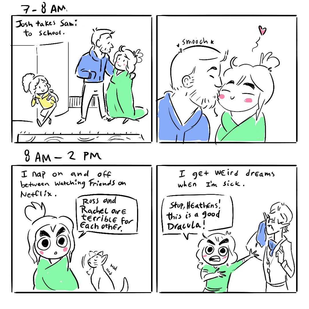 Here are my hourlies from a few weeks ago that I forgot to post! I was sick that day, so here’s a glimpse into my somewhat mediocre but exciting life.