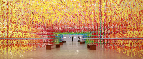 numb3rth30ry:“Forest of Numbers” by Emmanuelle Moureaux.Mathematics is beautiful. <3 Lovely work!