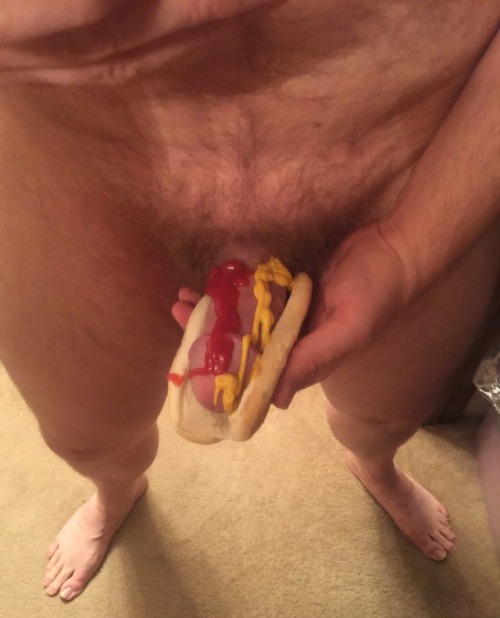 jockednstrapped4fun: Weiner Wednesday Request Okay, this was definitely new territory for me. After