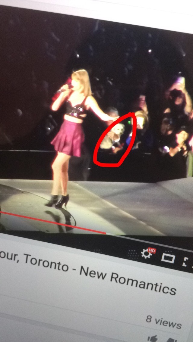 taylorswift:  staysoutoolate:  swift13updates:  Idk how to feel about a dog going