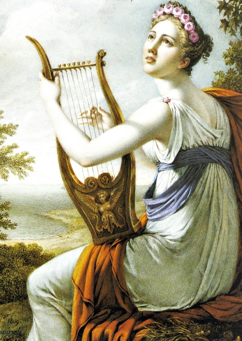 valinaraii:E.C. Le Guay: Sapho. 1809. Manufacture de Sévres, Musée National de la C&ea