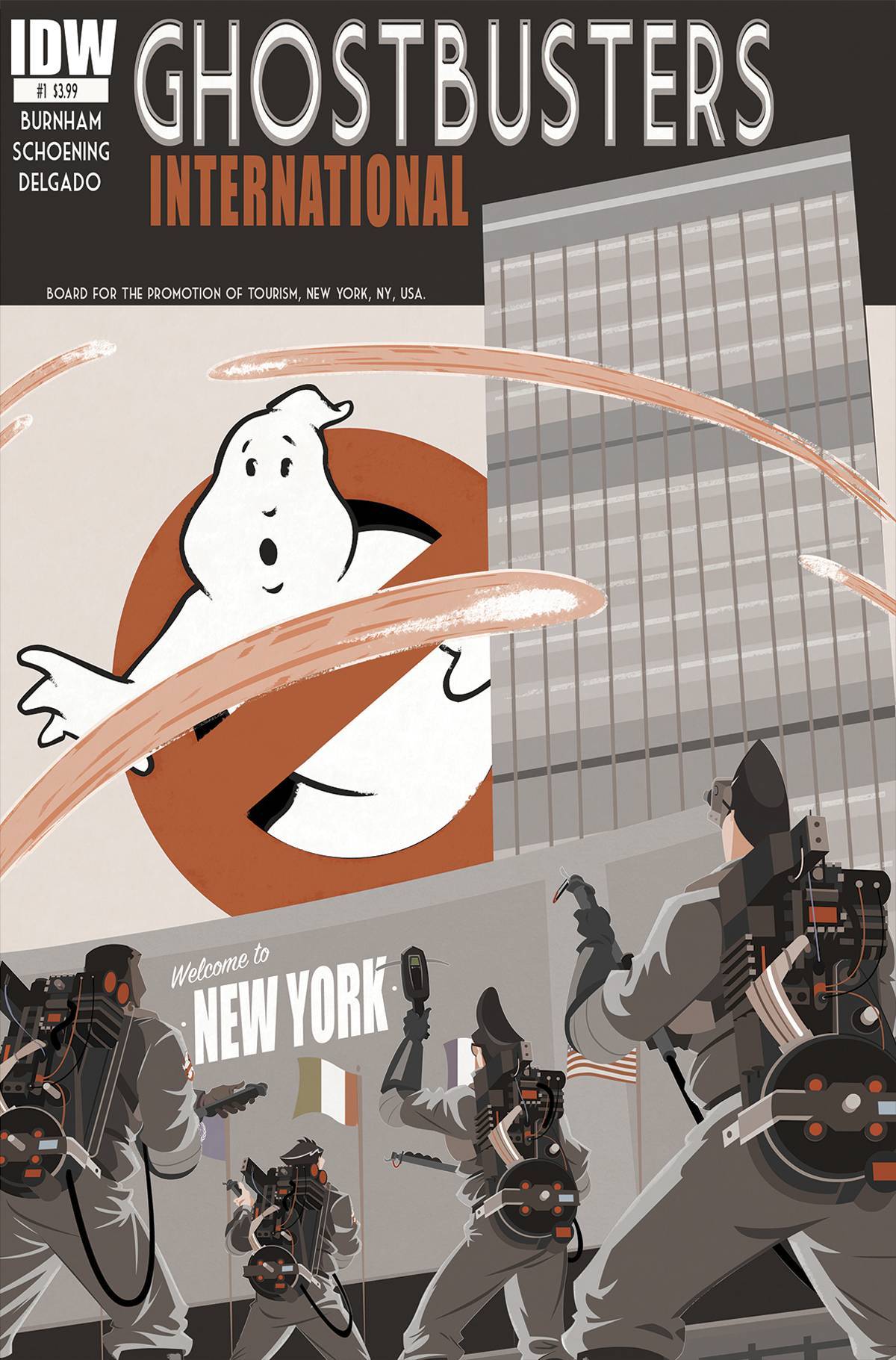 Ghostbusters International #1Peter, Egon, Ray and Winston are leaving the Big Apple behind to chase a haunting mystery around the world! Look for your copy of Ghostbusters International #1 (with art by local star Dan Schoening!), out Wednesday...