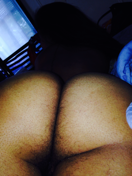 nevershaveyourbush: My hairy ass &amp; pussy… Who likes it?