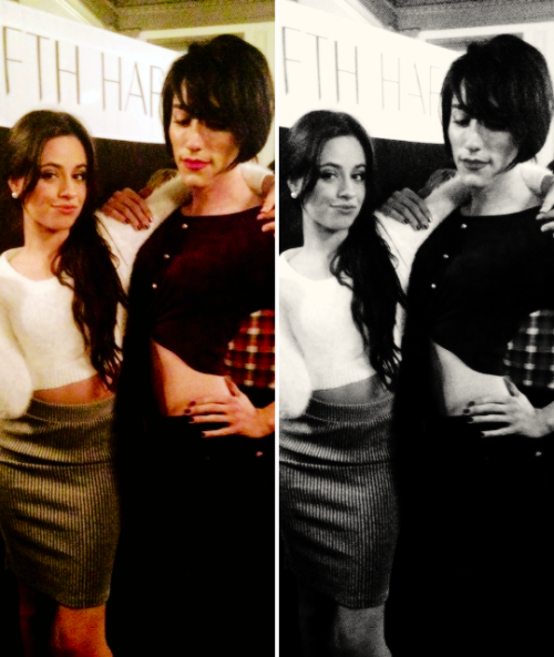 itscamilizer: @camila_cabello: the stunning, confident, magical woman standing next to me is named Camila Joe. I met her during a signing last year when her name was “Joey” and she told me I inspired her to have the courage to transition. And right