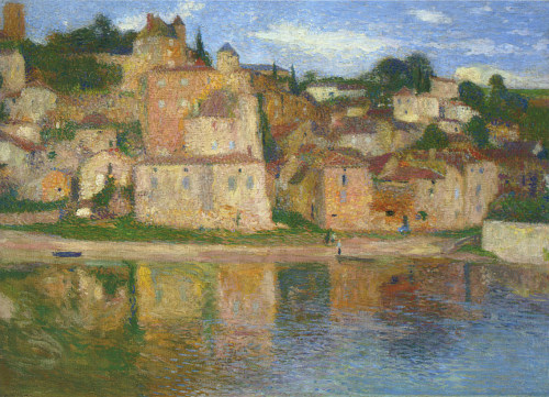 View of Puy l'Eveque, Henri Martin