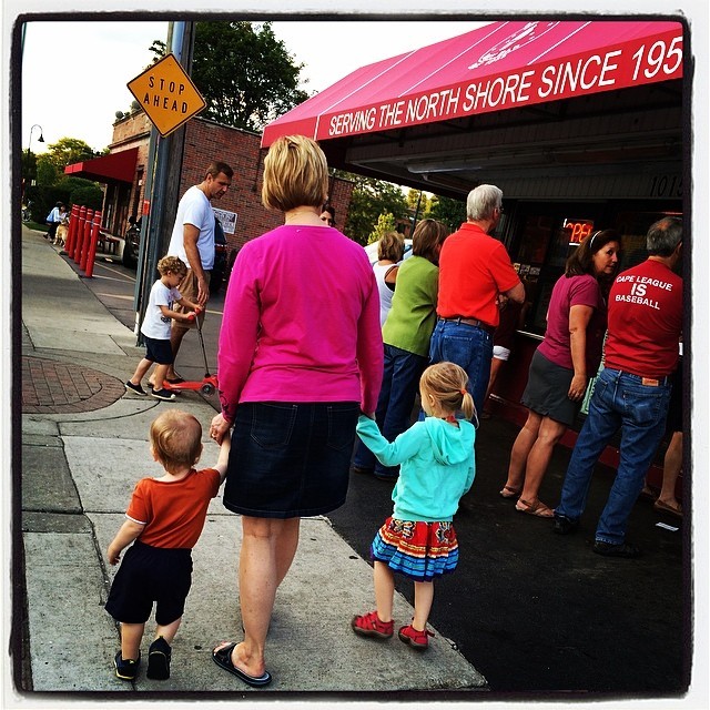 The Dairy Bar with Grandma and Grandpa. #ChuckandJanellWelcomeYou