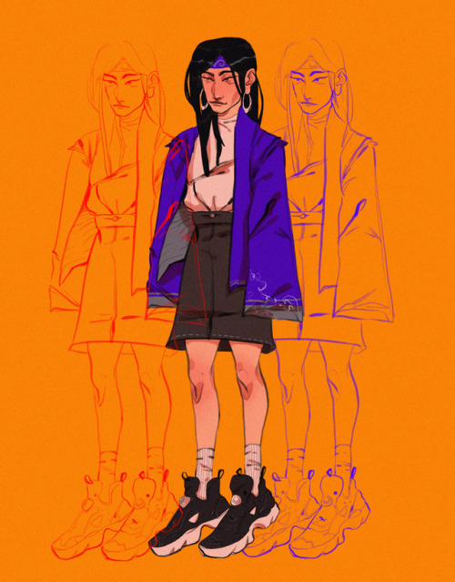 asirpa in modern clothes?