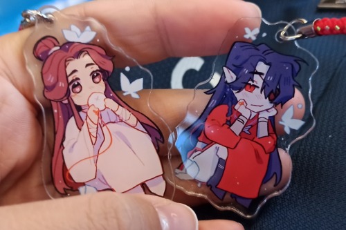 Having These Two On My Uni's Backpack Just Make Everything Better