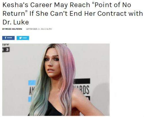 its-kesharose:  “Kesha is losing her career adult photos