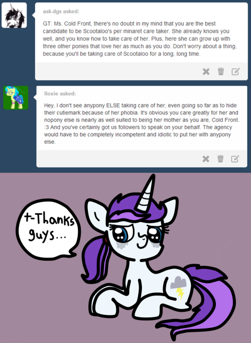 babyscoots:  Cold: *sniff* It means a lot to me…  Of course, Cold. <3