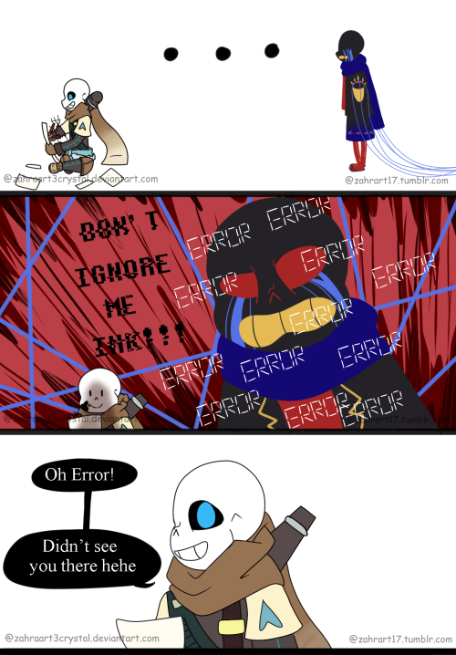 Ink!Sans & Error!Sans  Undertale fanart, Undertale, Undertale comic