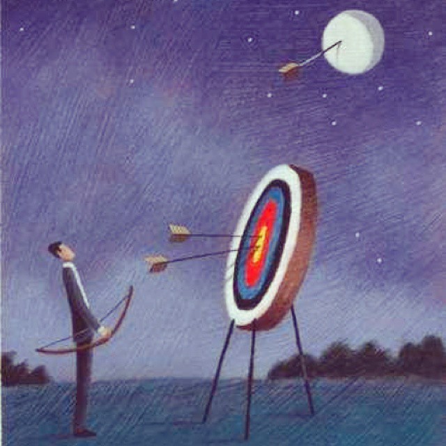 sofiaromano:  #Archery #Arrow #Moon