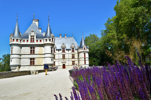 Azay le rideau, le fameux château que l’on peut visiter du sol au plafond en passant par