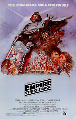 vogliofareconte:  allmovieposters:  Star Wars - The Empire Strikes Back  Aw. 