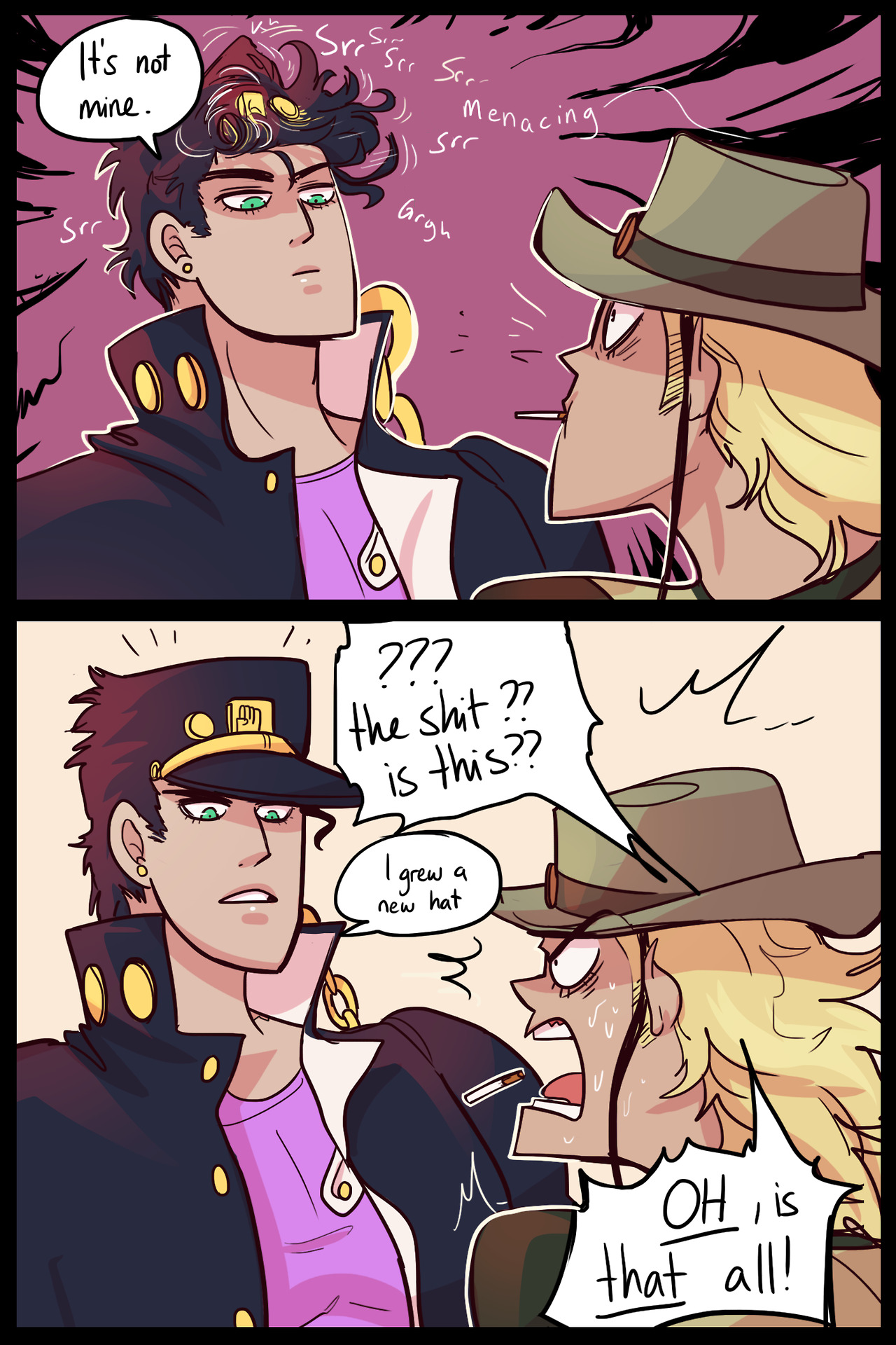 herzspalter: The hat has chosen I physically can’t do any kind of references without