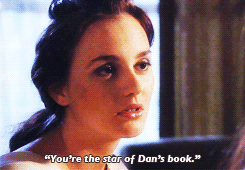 intostarlight:  dan & blair + dan’s writing 