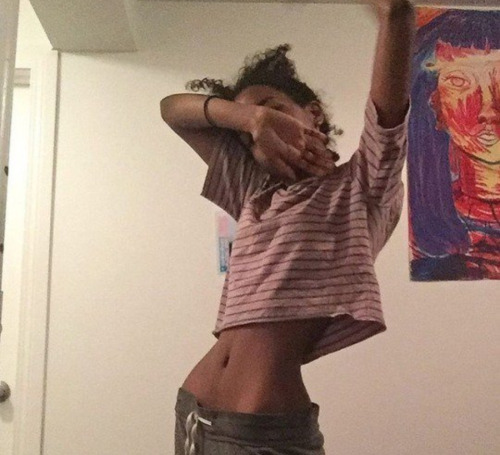 Hi! I Really Like Ur Blog, If You Can, Can U Pleasee Post Some Th!nspo With Darker Skin? I Cant Find