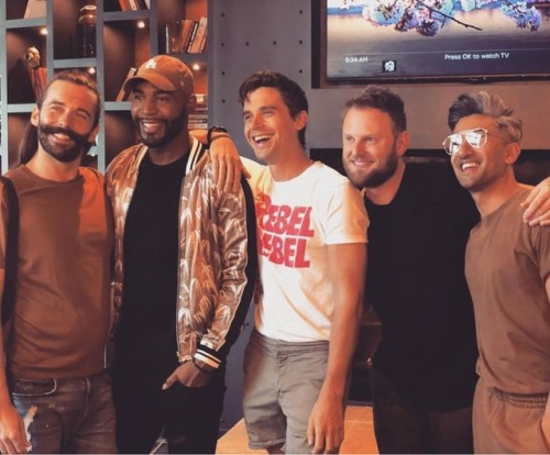 fuckyeahantoniporowski:First day of shooting for Queer Eye season 3.
