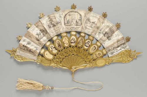 omgthatdress: Fan Commemorating the Lincoln Assassination 1865 The Metropolitan Museum of Art