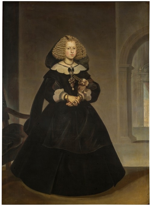 Archduchess Mariana of Austria by Frans Luyckx, 1640s