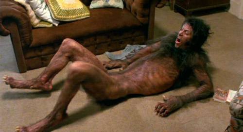 Speaking of AWIL, here’s a screen grab of the amazing transformation sequence #WerewolfWednesd