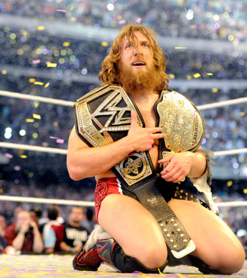 fishbulbsuplex:  WWE World Champion Daniel Bryan