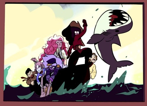 water-gem:  The only problem with the whole “Amethyst got her hairstyle from greg”