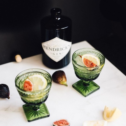 sabonhomeblog:Hendrick’s Fig & Lemon Libation: @stephaniecrusso