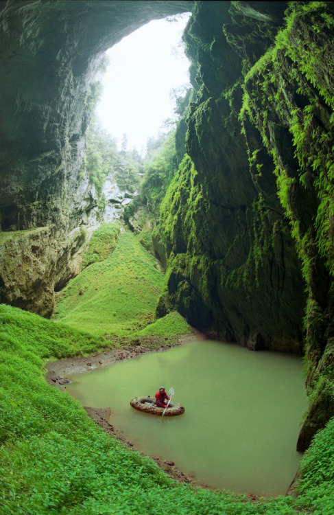 theencompassingworld:The Macocha Abyss, Czech Republic