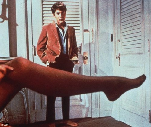 Mrs. Robinson…are you trying to seduce me?