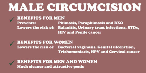 eroticut:  This sign explains the health benefits of circumcision.  There are actually minimal 