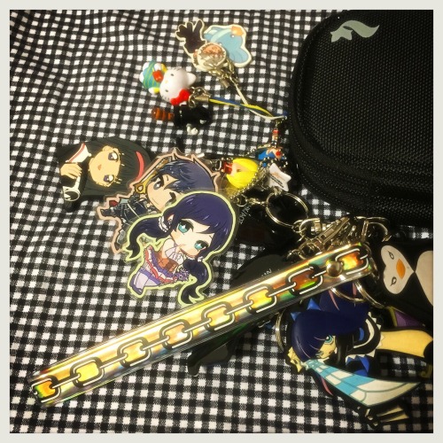danjino:my first milkbbi purchase!! added it to my keychain/strap ps vita case mess i luv keychain m