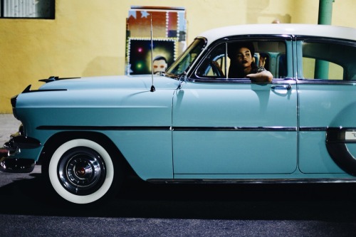 lachicanarosie:  ‘54 Bel Air  My grandpa in Cuba had this exact same car, same color and everything.