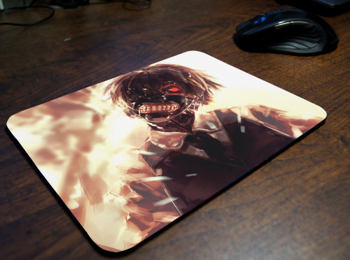 Tokyo Ghoul Anime Mouse Pad Anime Mousepad Kirishima Touka Kaneki Ken Manga Art Kawaii Otaku Gadgets