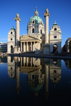 breathtakingdestinations: Karlskirche - Vienna - Austria (von DOS82) 